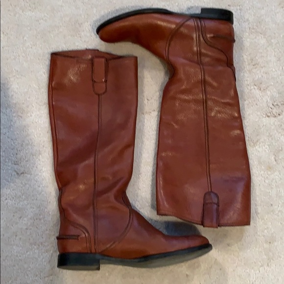 Madewell cognac boots size 37.5 - Picture 1 of 5